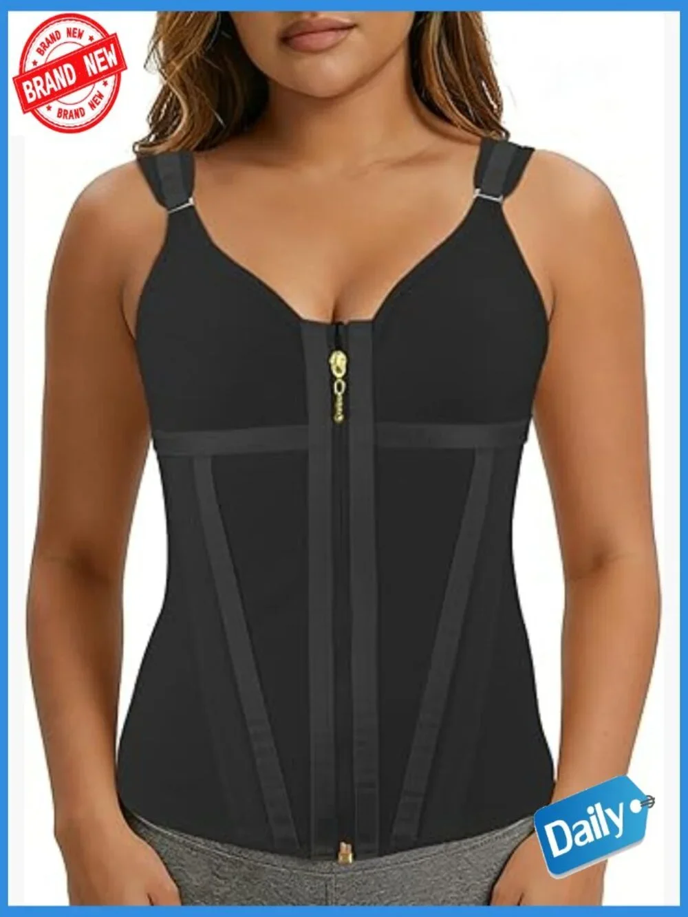 Waist Trainer Corset Tummy Control Shapewear Body Shaper Vest Postpartum